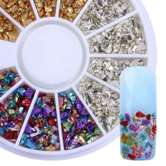 40-Style Nail Art Jewelry Set - Star ,Moon , Alloy & Rivet Designs Soloist