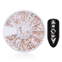 40-Style Nail Art Jewelry Set - Star ,Moon , Alloy & Rivet Designs Soloist