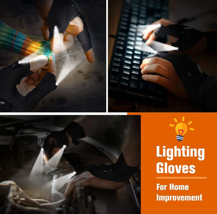 LED Fishing Gloves