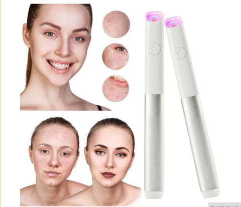 Acne Pen Repair Instrument-Red & Blue Light Facial Beauty Device Soloist