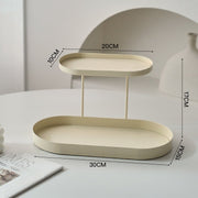 Iron Cosmetics Storage Box - Aromatherapy Perfume Rack & Tray Soloist