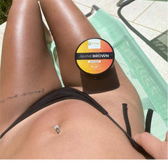 SHINE BROWN Tanning Cream Soloist